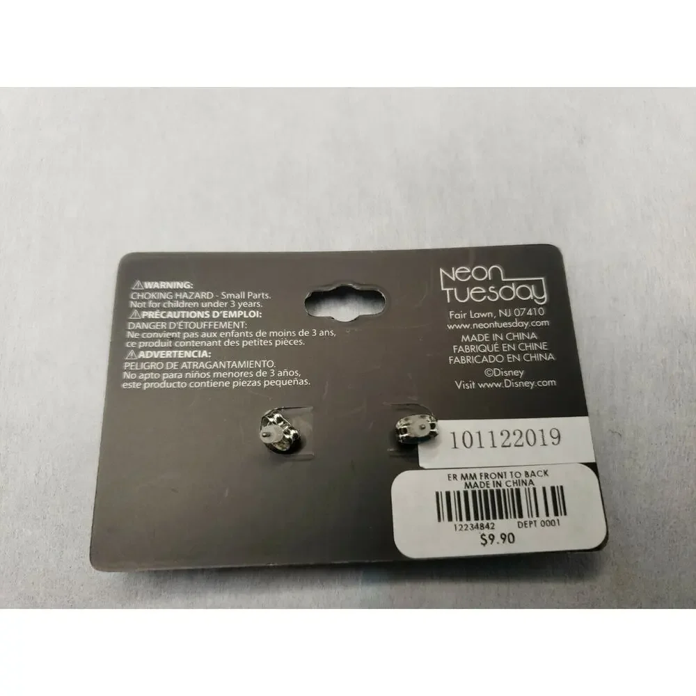 Disney Mickey Mouse Movable Pierced‎ Earrings New